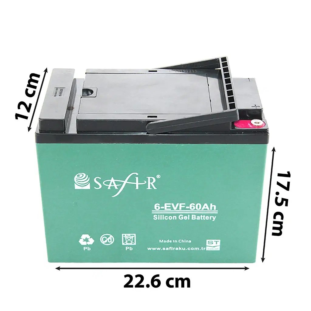 12 VOLT 60 AMPER E BİKE AKÜSÜ