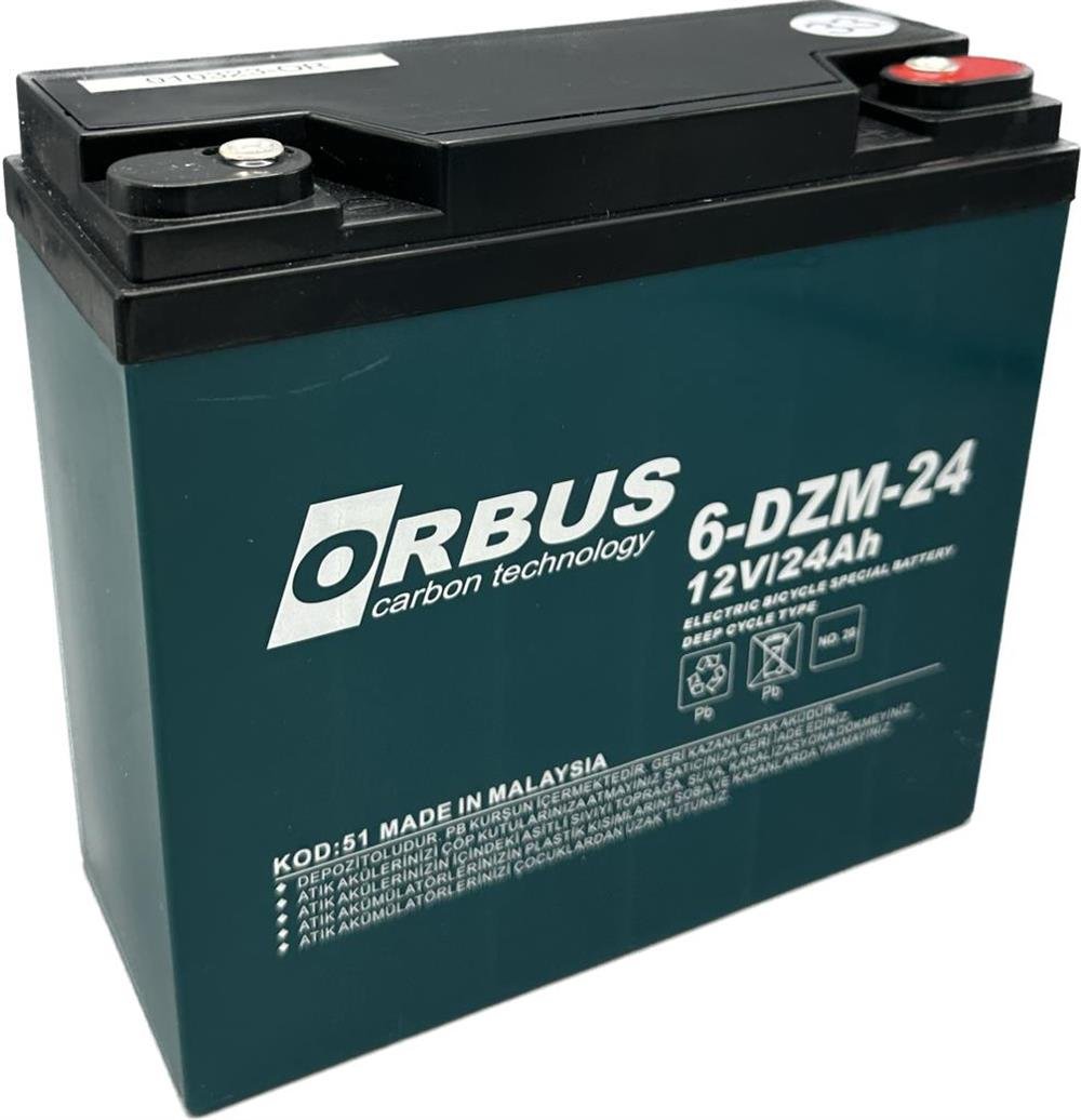 12 VOLT 24 AMPER JEL AKÜ